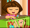 Dora garde sa petite soeur