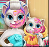 Angela et sa fille au spa