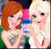 Une soirée avec Anna et Elsa