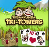 Kiba & Kumba Tri Towers Solitaire