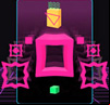 Big NEON Tower VS Tiny Square