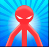 Red Stickman vs Monster School