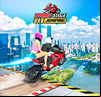 Ramp Bike Jumping