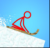 Stickman slide down the hill