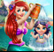 Ariel et sa fille